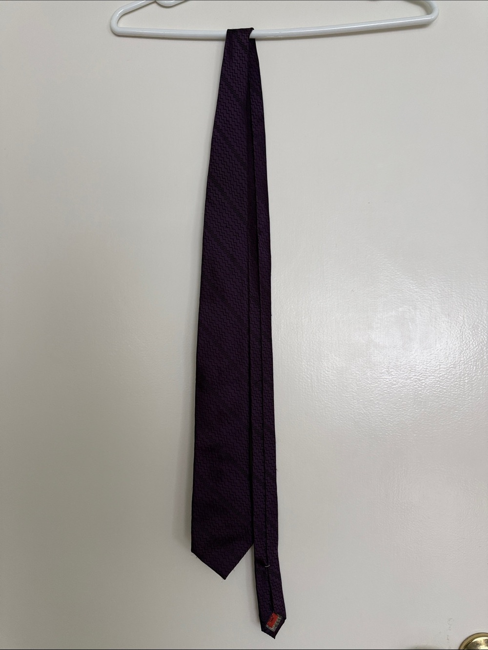 Missoni for Target Men's Solid Dark Purple Tie